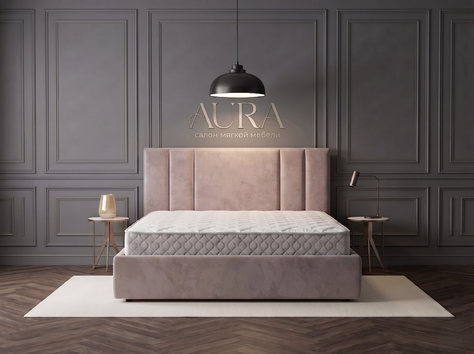 Кровать Luna купить в Иркутске, салон AURA