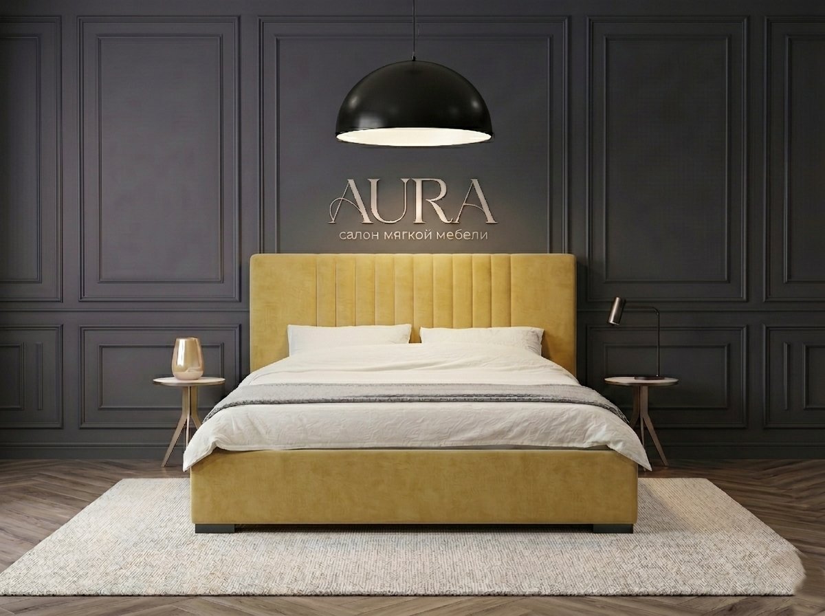 Кровать Olivia купить в Иркутске, салон AURA