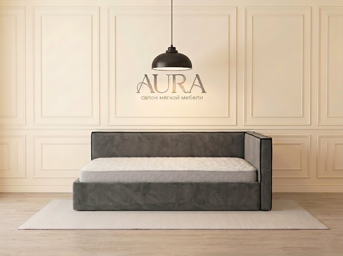 Угловая кровать Astrid купить в Иркутске, салон AURA