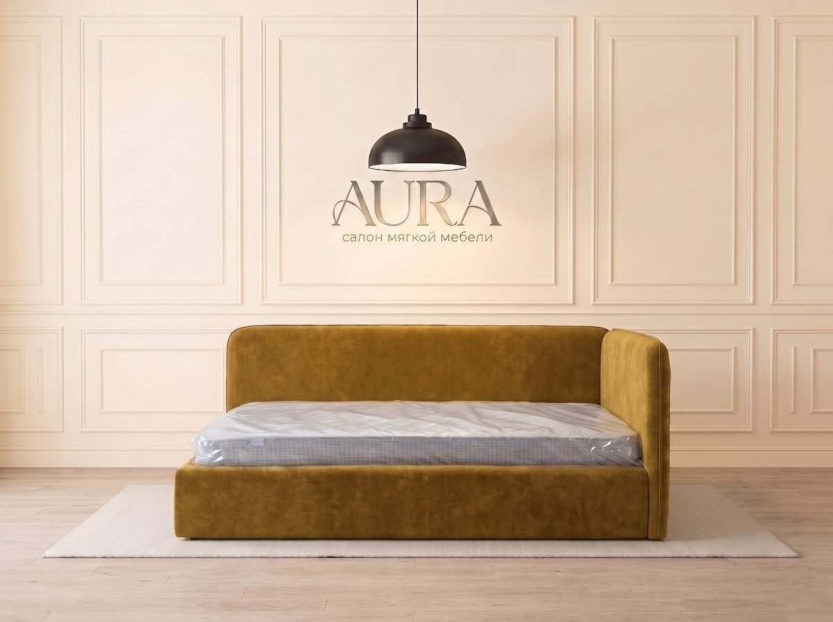 Угловая кровать Sesilia купить в Иркутске, салон AURA